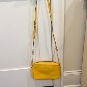 Michael Kors Sunflower Yellow Crossbody Bag